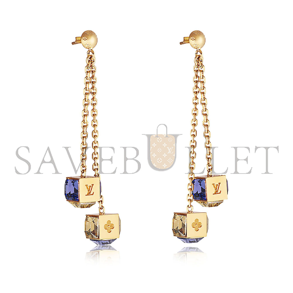 l**is V*t*n gamble metal earrings gold m66059